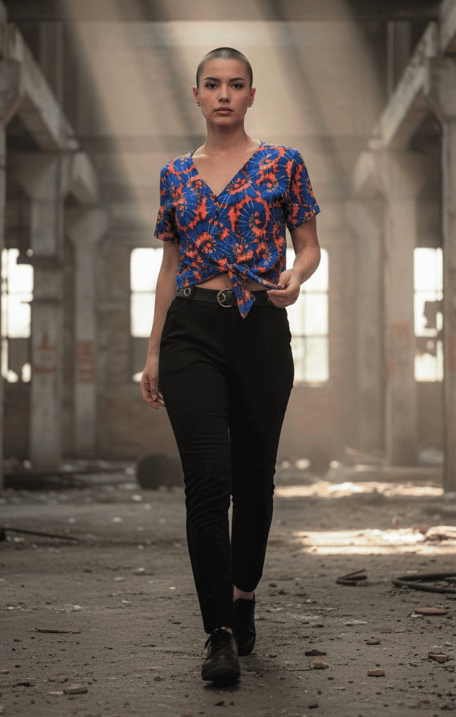 Camisa Alnif amonites azul