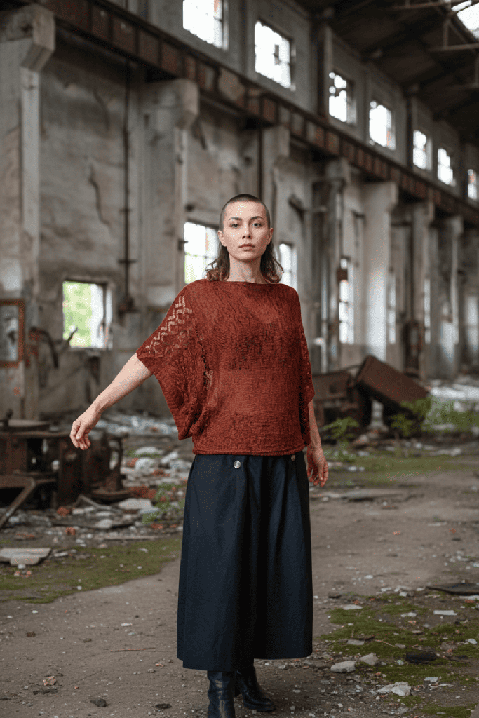 Top ganchillo Mansuar oxido