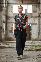 Camisa Siwa flores botanik