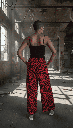 Pantalón Paniki Neo Zebra rojo