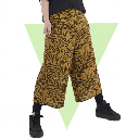 Pantalón pirata Célebes cebra mostaza