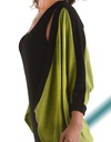 Chaqueta kimono Lipari verde