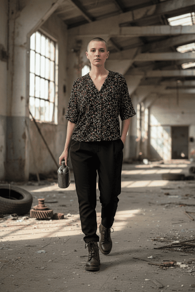 Camisa Yazd confetti