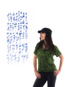 Camisa Song Kol cebra verde