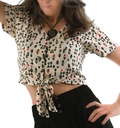 Camisa Alnif blanca tribal