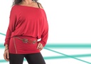 Camiseta cintas Alepo roja