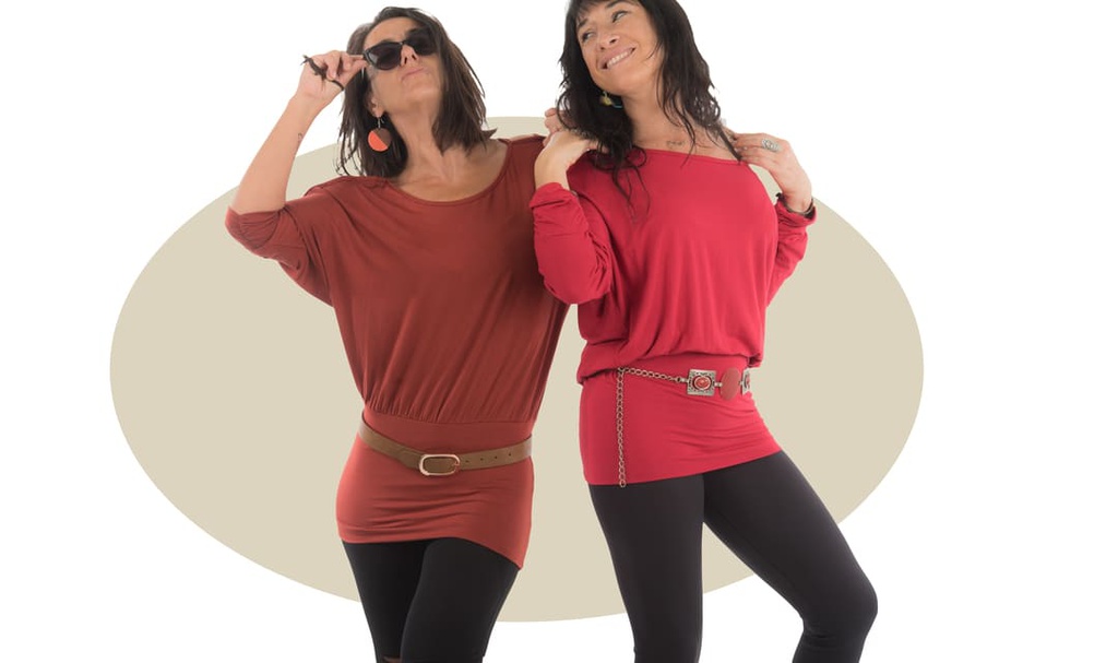 Camiseta cintas Alepo roja