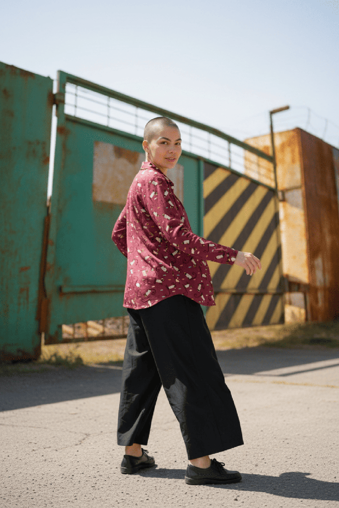 Camisa Ormuz geometric