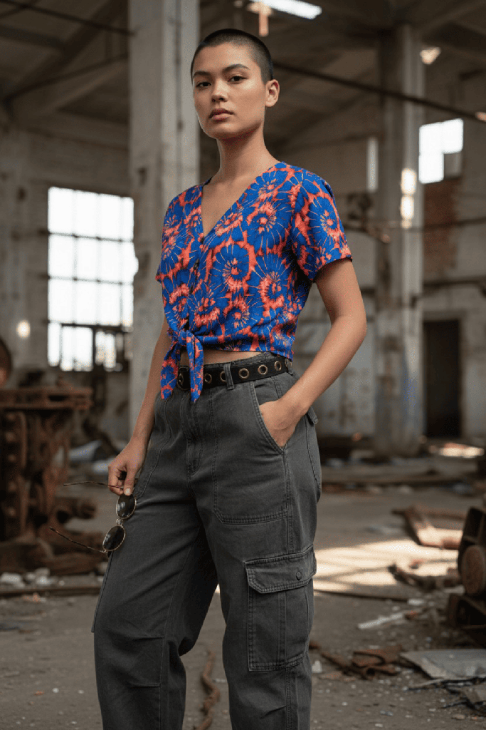 Camisa Alnif amonites azul