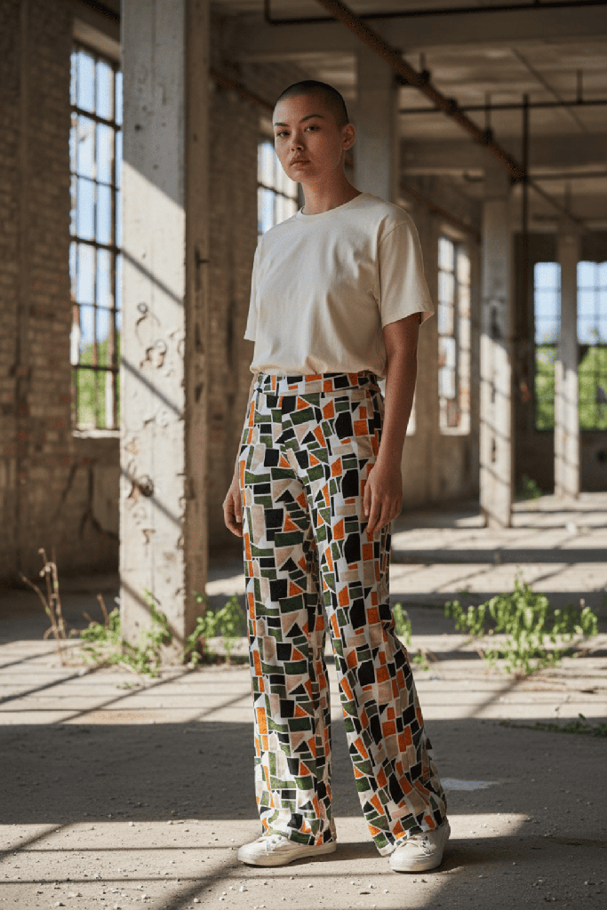 Pantalón Jaipur geometric