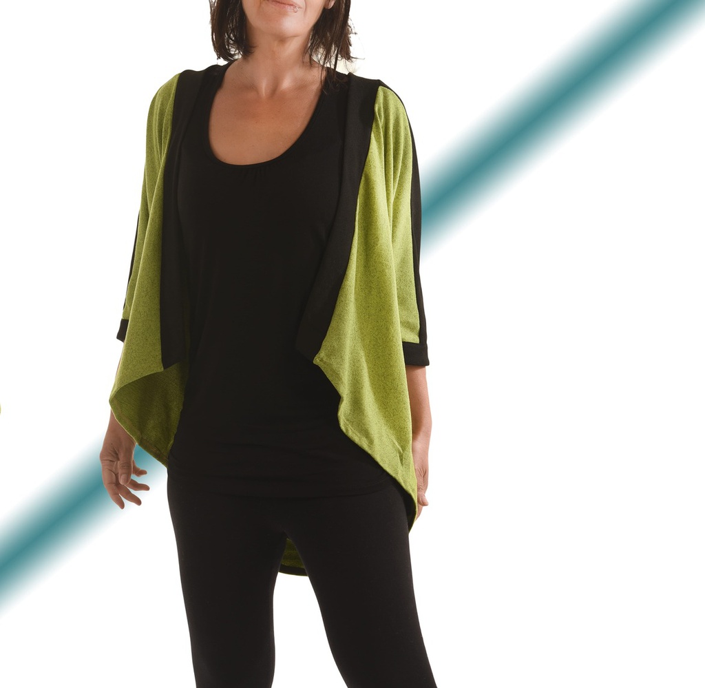 Chaqueta kimono Lipari verde azulado (copia)