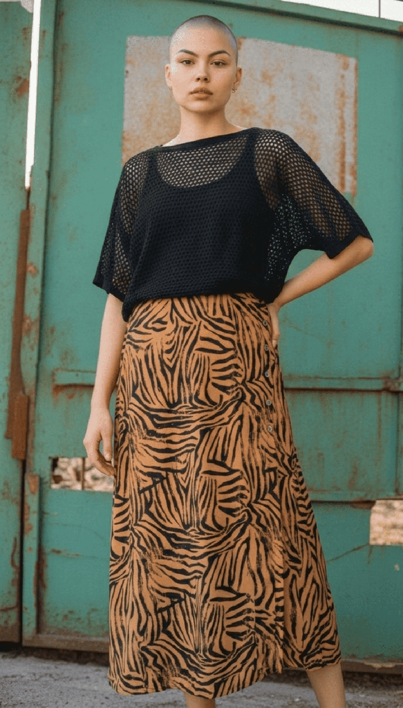 Falda Isfahán  Naranja (copia)