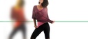 Top ganchillo Lalish light fucsia