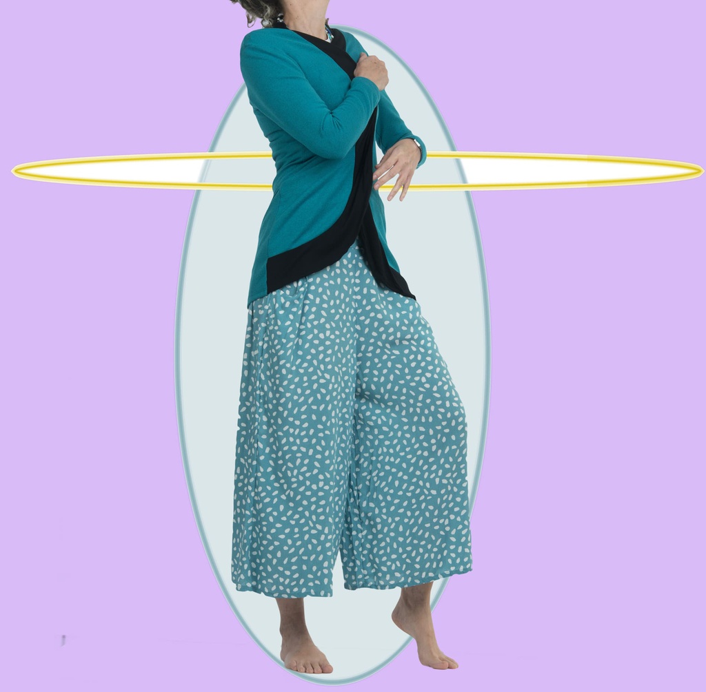 Pantalón pirata Célebes negro flores (copia)