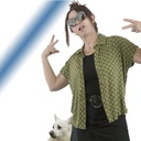 Camisa Banda Api hojas verde