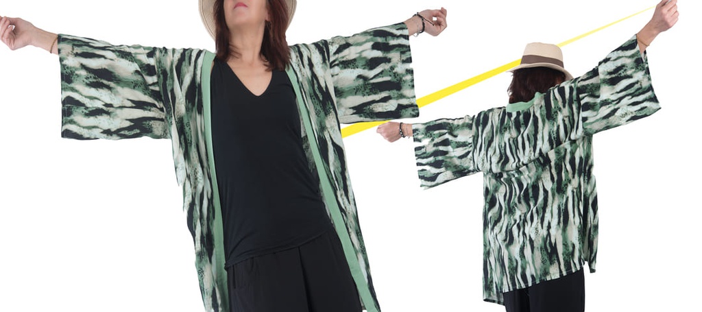 Kimono largo Teide animal tierra (copia)