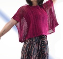 Top ganchillo Kri fucsia