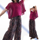 Pantalón Paniki hojas azules