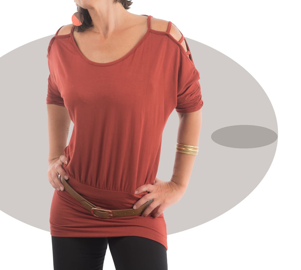 Camiseta cintas Alepo roja (copia)