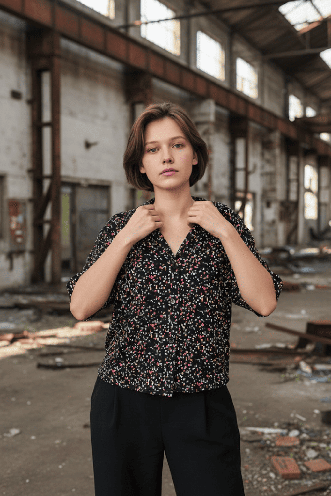 Camisa Yazd confetti