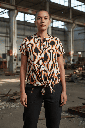 Camisa Siwa flores amarillas (copia)