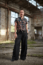 Camisa Siwa flores granate (copia)