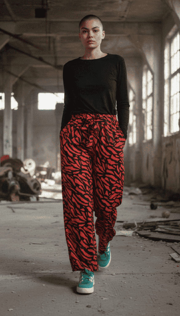 Pantalón Paniki Neo Zebra blanco (copia)