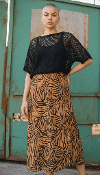 Falda Isfahán  Naranja (copia)