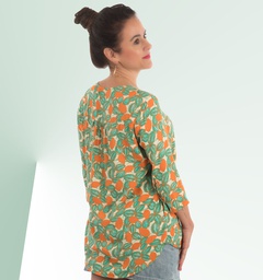 Blusa Nemrud fruta tropical