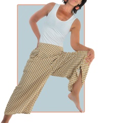 Pantalón pirata Célebes azul y blanco (copia)