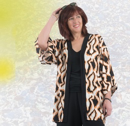 Kimono largo Teide hojas azules (copia)