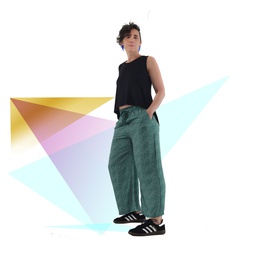 Pantalón Paniki negro pintas hojas (copia)